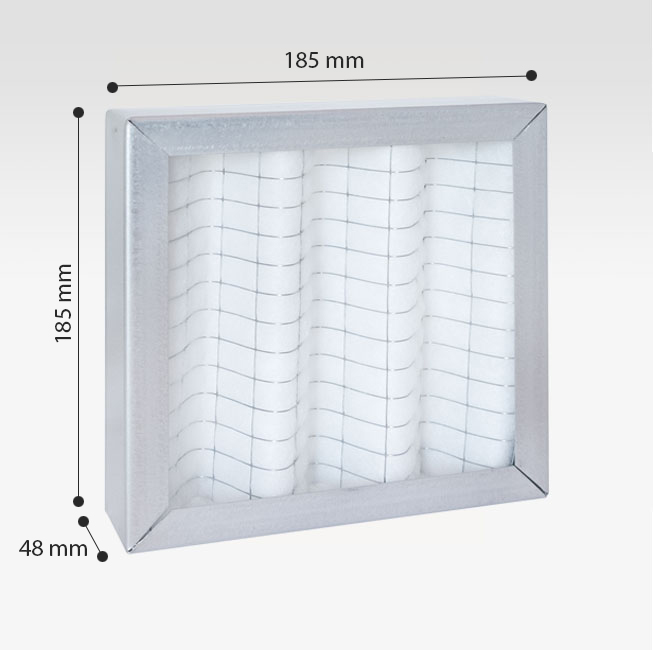 Set filtri DEUCLIMA VMC 300V ePM10 50% - EX M5